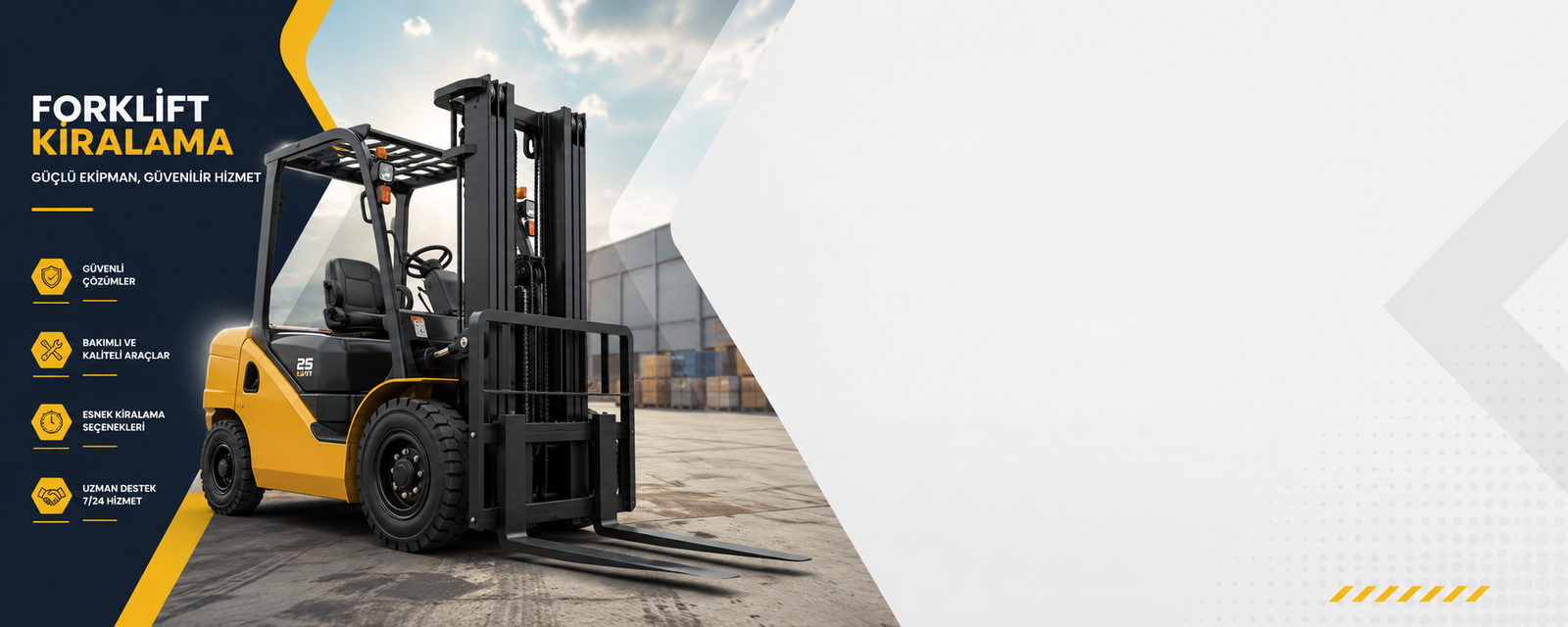 Eskişehir Forklift Kiralama Hizmetleri